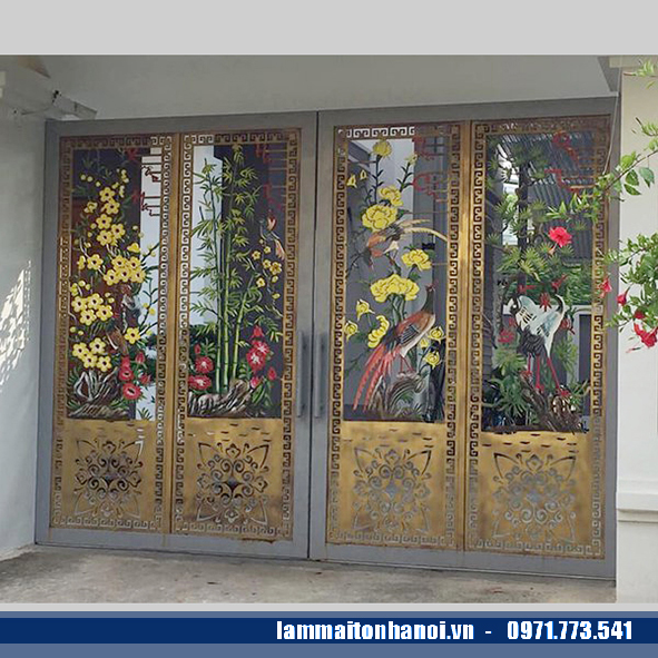 làm cổng sắt