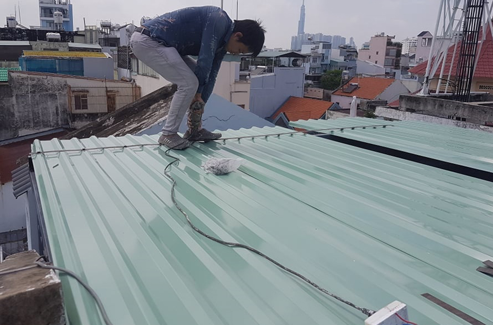 mái tôn chống nóng