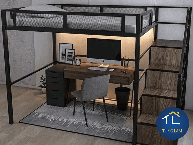 gác sép sắt đẹp