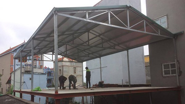 dịch vụ làm mái tôn trọn gói