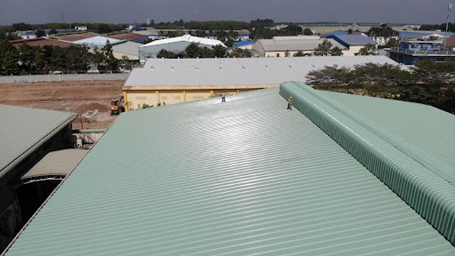 dịch vụ làm mái tôn trọn gói