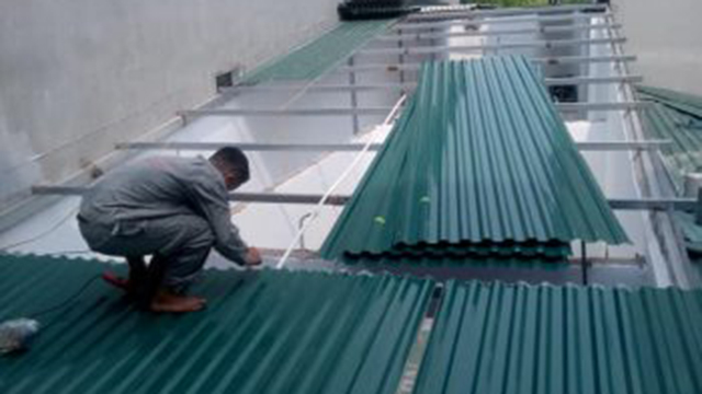 dịch vụ làm mái tôn trọn gói