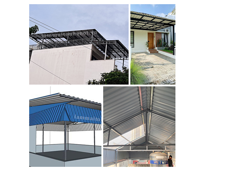 làm mái tôn chống nóng