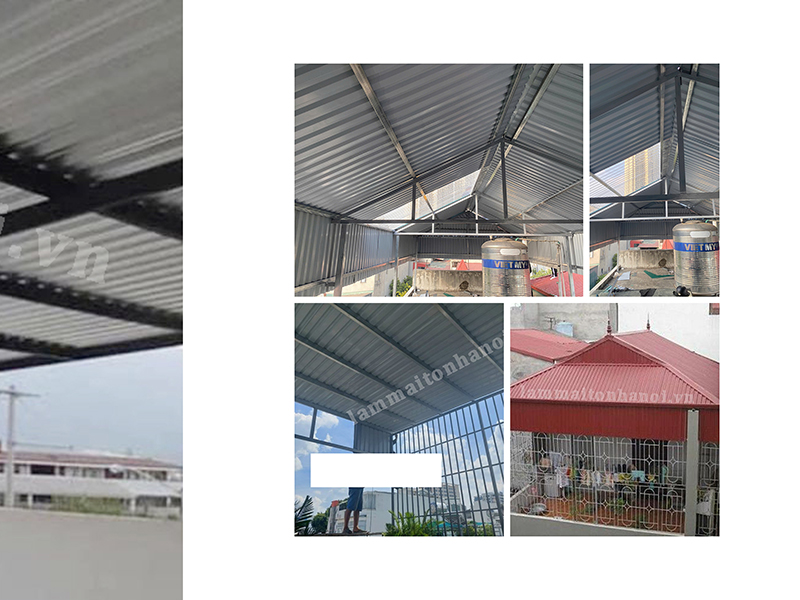 làm mái tôn chống nóng