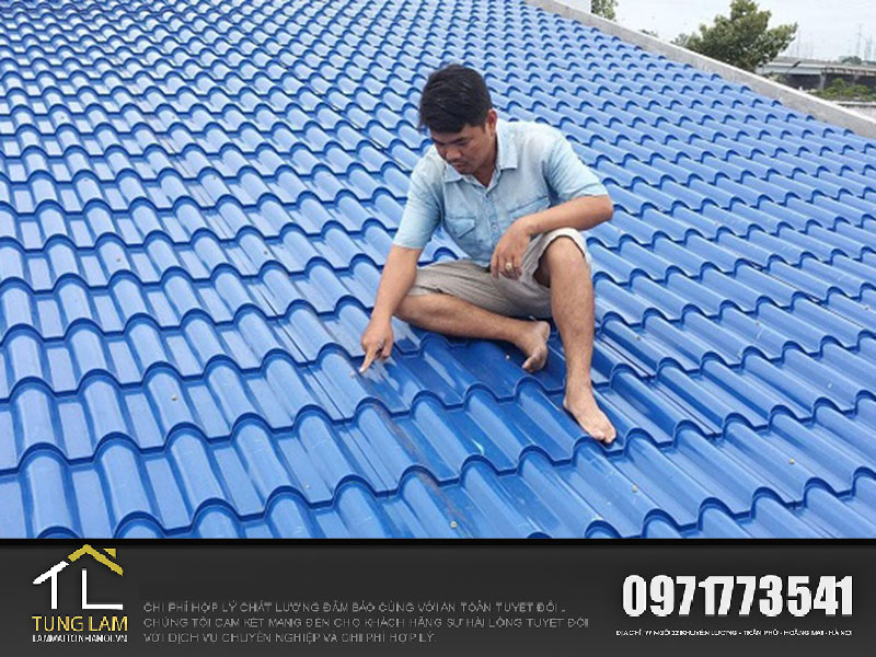 Báo giá lợp mái tôn giả ngói