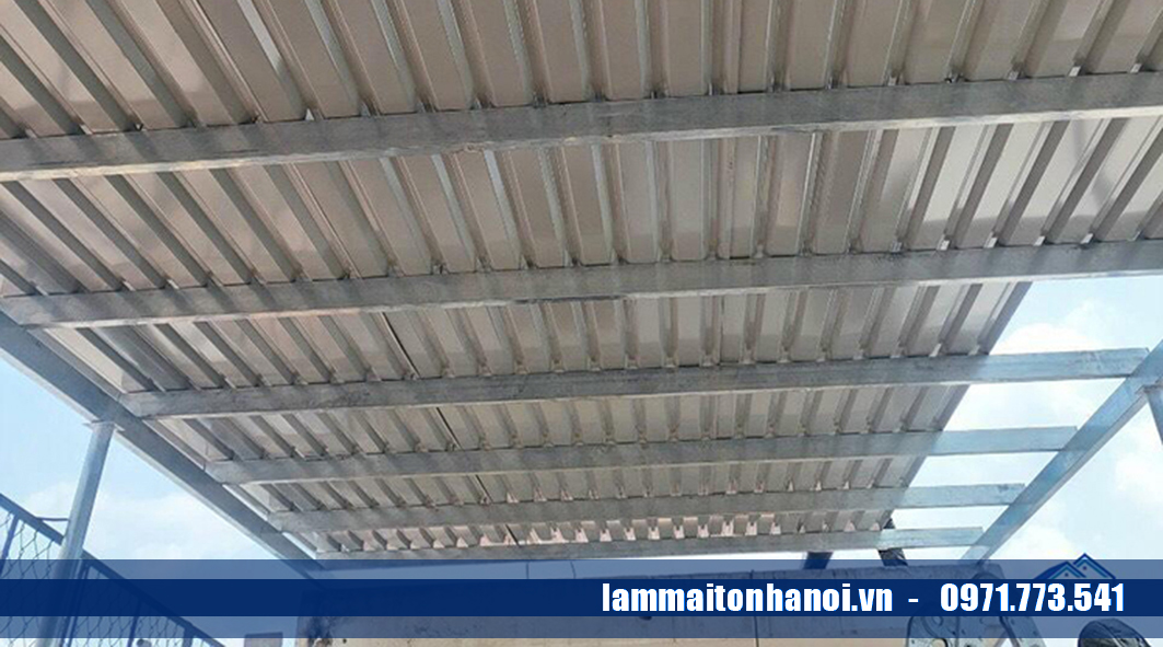 Quy trình lợp mái tôn