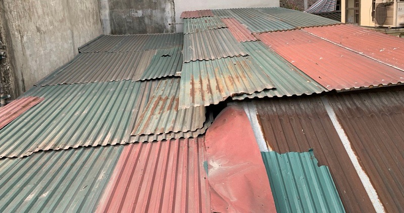 sửa chữa mái tôn giá rẻ