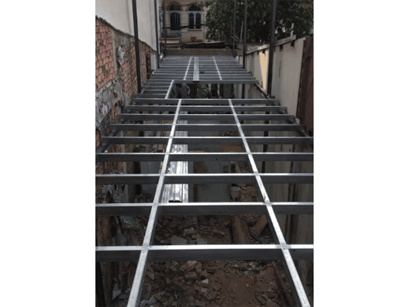 Báo Giá Nâng Sàn Khung Sắt Thép, Làm Sàn Tầng Lửng