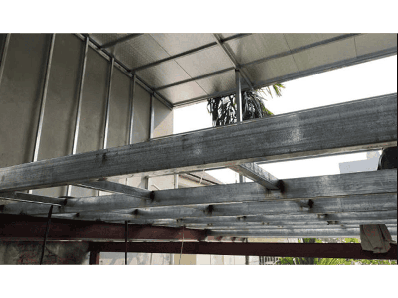 Báo Giá Nâng Sàn Khung Sắt Thép, Làm Sàn Tầng Lửng