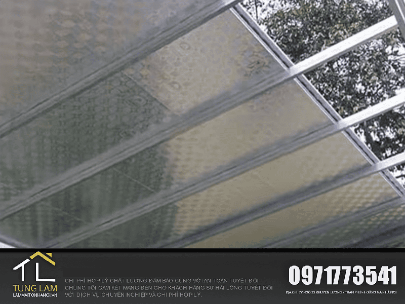 thi công mái tôn tại Hà Nội